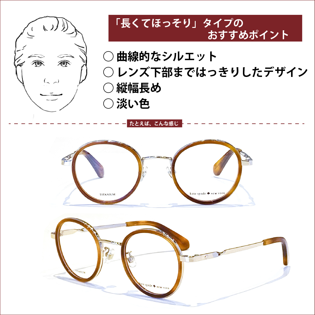 長くてほっそり